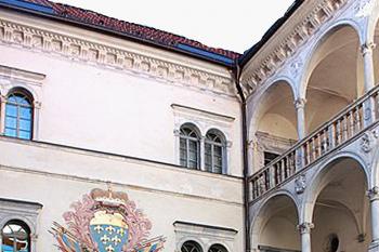 Zámek Porcia v korutanském městě Spittal an der Drau v Rakousku. (© Pavel Vítek 05/2000)