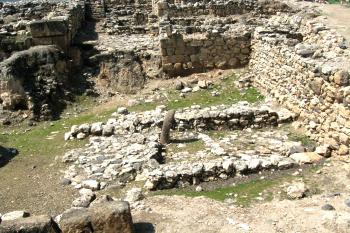 Archeologické naleziště Tel Hazor v Izraeli. (© Pavel Vítek 10/2016)