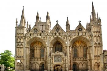 Katedrála svatého Petra, Pavla a Ondřeje v anglickém Peterborough.  (© Pavel Vítek 08/2006)