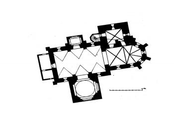 (© F. Vaněk, K. Hostaš, F. A. Borovský: Soupis památek historických a uměleckých v Království Českém, sv. 07 Politický okres klatovský, Archaelogická komise při České akademii císaře Františka Josefa pro vědy, slovesnost a umění, Praha 1899)