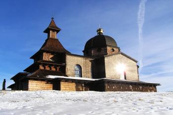 jižní pohled na radhošťskou kapli ( © Jan P. Štěpánek 12/2007)