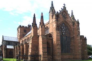Katedrála v Carlisle, v hrabství Cumberland v Anglii. (© Pavel Vítek 08/2006)