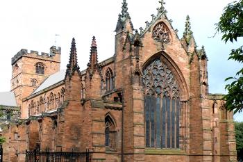 Katedrála v Carlisle, v hrabství Cumberland v Anglii. (© Pavel Vítek 08/2006)