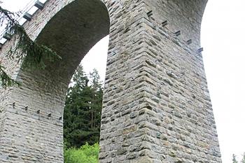 Klášterecký viadukt u Vimperka. (© Pavel Vítek  05/2022)