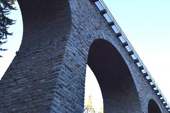 Klášterecký viadukt u Vimperka. (© Pavel Vítek  05/2022)
