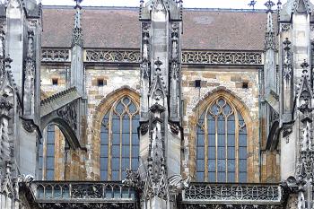 Ulm Münster v Ulmu v  Bádensku-Württembersku u hranic s Bavorskem. (© Pavel Vítek  07/2002)