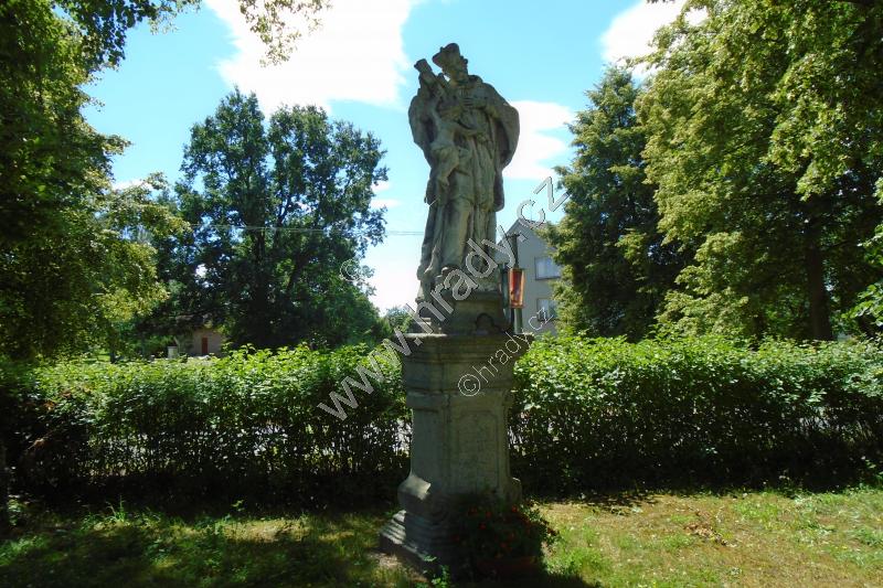 socha sv. Jana Nepomuckého