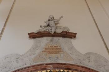 Kaple sv. Anny - hrob bl. Mlady (detail) (© Johannes Cladis, 08/2015)