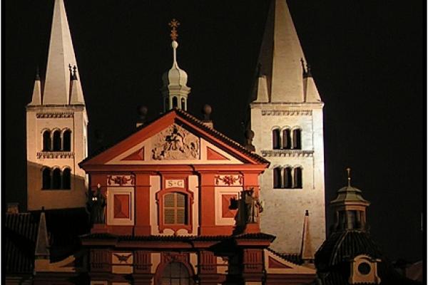 klášter benediktinek s kostelem sv. Jiří