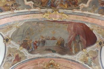 Kostel Narození Páně - nástropní fresky (Jan Adam Schöpfel) (© Johannes Cladis, 01/2017)