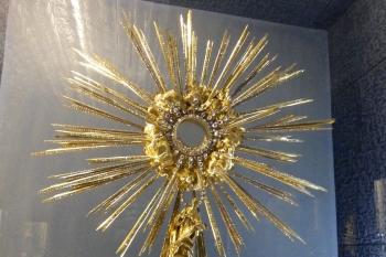 Loretánský poklad - diamantová monstrance tzv. "Pražské slunce" (© Johannes Cladis, 01/2017)