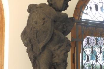 Původní putti z předdvoří (© Johannes Cladis, 01/2017)