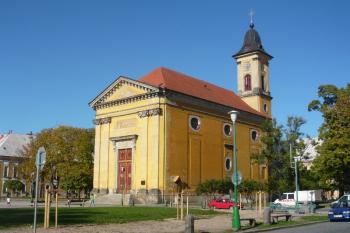 Posádkový kostel Nanebevstoupení Páně ( © Ondřej Štěpánek 10/2011)