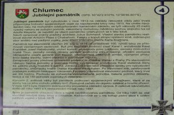 Jubilejní památník bitvy u Chlumce 1813 ( © František Kinař 05/2017)