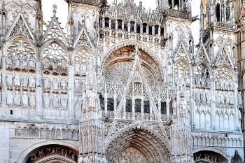 Katedrála Notre-Dame ve francouzském Rouen. (© Pavel Vítek 06/2005)