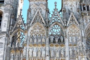 Katedrála Notre-Dame ve francouzském Rouen. (© Pavel Vítek 06/2005)