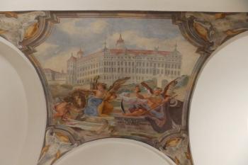 Fresky v I. patře prelatury - klášter v Broumově (© Johannes Cladis, 08/2015)