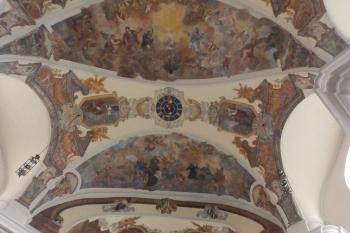 Nástropní fresky (© Johannes Cladis, 08/2015)