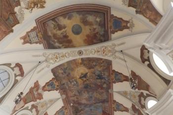 Fresky na stropě chóru (© Johannes Cladis, 08/2015)