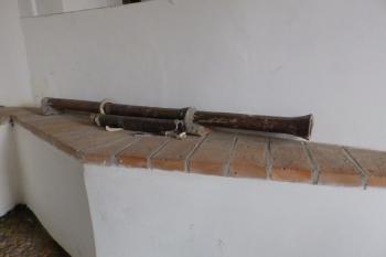 Potrubí barokního vodovodu (© Johannes Cladis, 08/2015)