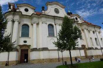 klášter benediktinů s kostelem sv. Markéty Praha 6 Břevnov (© Vlastislav Mareček, 07/2016)