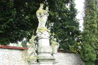 sousoší P. Marie, sv. Jana Nepomuckého a sv. Jana Křtitele