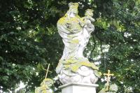sousoší P. Marie, sv. Jana Nepomuckého a sv. Jana Křtitele
