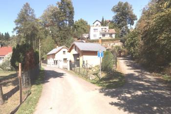 Pohled od řeky Sázavy na Vyšehrad (© IvoR 2015)