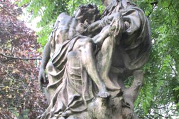 Sousoší Pieta ve Svitavách. (© Pavel Vítek  09/2022)