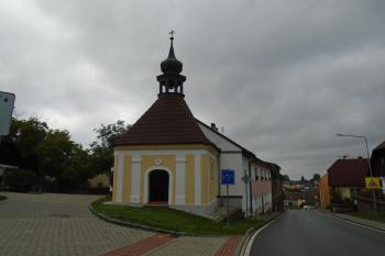 průčelí kaple z jihu (© Jaroslav Špiroch  09/2022)