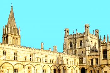 Christ Church Cathedral v anglickém Oxfordu. (© Pavel Vítek 08/2006)