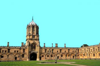 Christ Church Cathedral v anglickém Oxfordu. (© Pavel Vítek 08/2006)