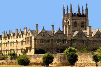 Christ Church Cathedral v anglickém Oxfordu. (© Pavel Vítek 08/2006)