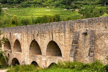 Tauberský most u bavorského města Rothenburg nad Tauberou. (© Pavel Vítek 07/2002)