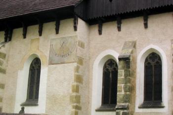 Detail - sluneční hodiny (© Alena Š. 07/2004)