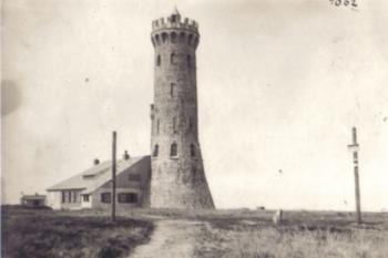 Kralický Sněžník - Dobová fotografie z první pol.20.století - /soukr.sbírka IvoR ( © anon.)