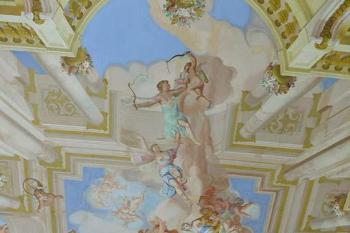 Nástropní freska ve Velkém sále (© Jiří Cukr, 09/2007)