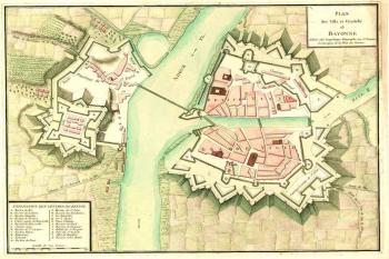  (© http://www.sites-vauban.org/Bayonne,764)