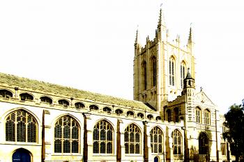 St Edmundsbury Cathedral v anglickém městě Bury St Edmunds. (© Pavel Vítek 08/2006)