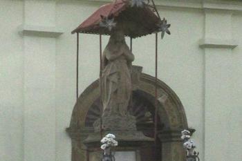 Kaple Večeře Páně v Měrotíně v okrese Olomouc. (© Pavel Vítek 09/2022)