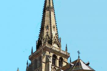 Katedrála sv. Lazara ve francouzském Autunu. (© Pavel Vítek 06/2005                           )