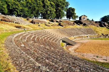 Antické divadlo ve francouzském Autunu. (© Pavel Vítek 06/2005                           )