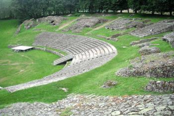 Antické divadlo ve francouzském Autunu. (© Pavel Vítek 06/2005                           )
