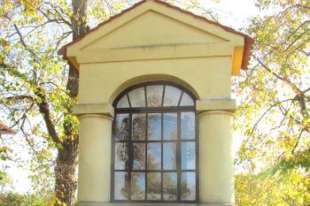 Kaplička sv. Isidora v Krchlebech v okrese Kutná Hora. (© Pavel Vítek 10/2022)