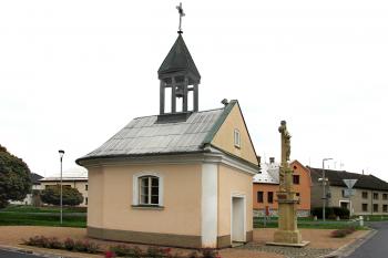 Kaple Panny Marie v Nákle Mezicích u Olomouce.  (© Pavel Vítek 09/2022)