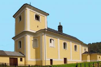 Kostel sv. Mikuláše v Horní Hynčině, okr. Svitavy. (© Pavel Vítek 09/2022)