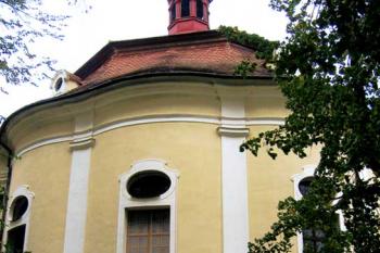 Kostel sv. Jana Nepomuckého v Litohoři ( © Pavel Vítek 09/2007)