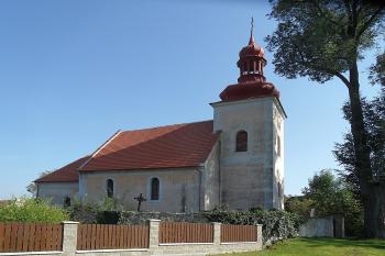 Přibyslavice-kostel (© Creative Commons  09/2014)