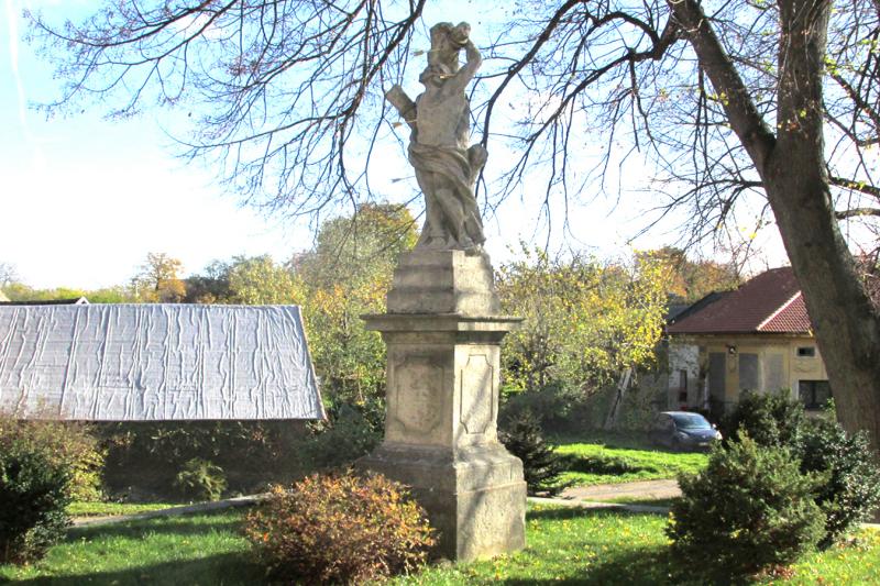 socha sv. Šebestiána socha sv. Šebestiána