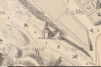 Plán Prahy J. D. Hubera z roku 1769 (J. D. Huber, 1796)